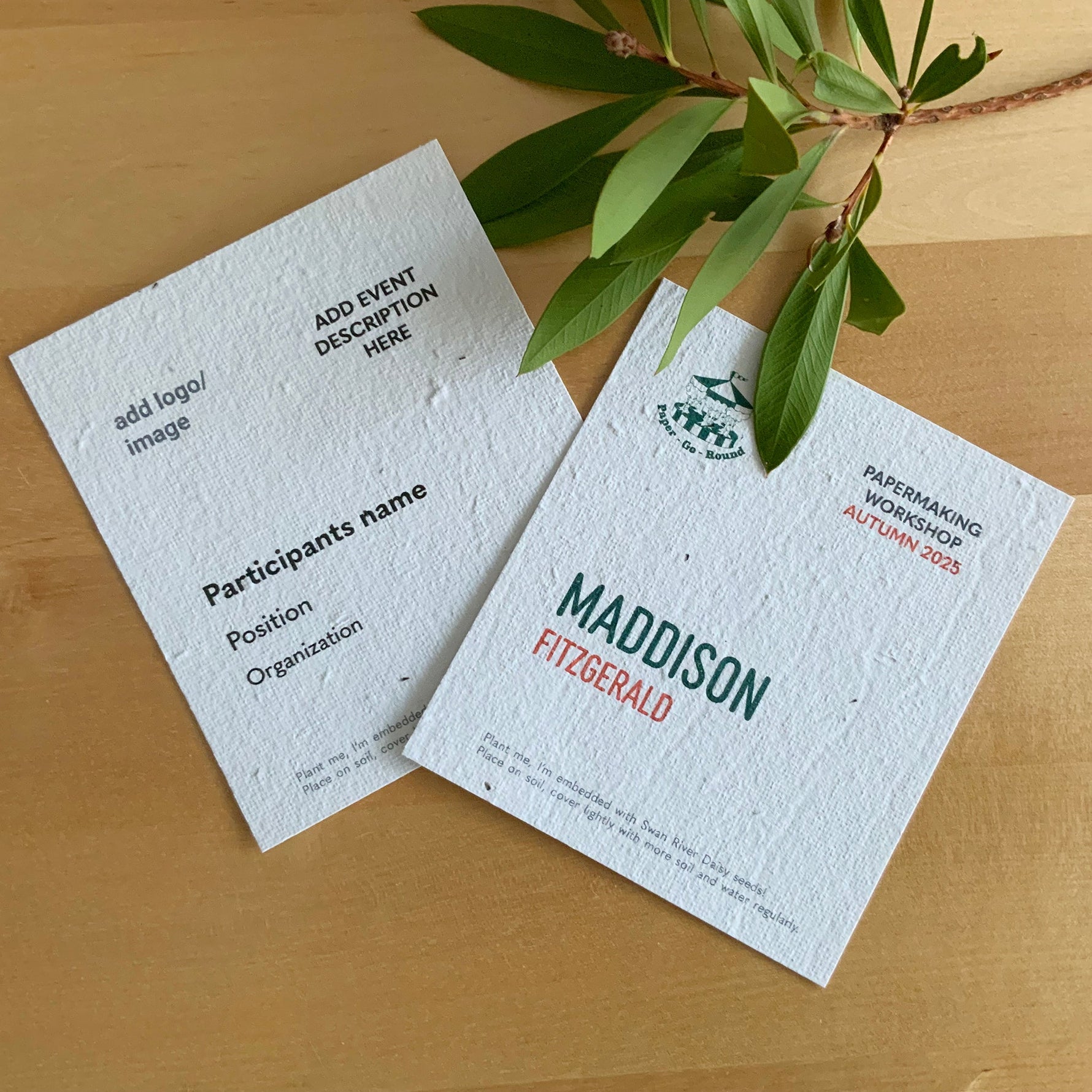 Why Your Next Corporate Event Deserves a Name Tag That Grows?