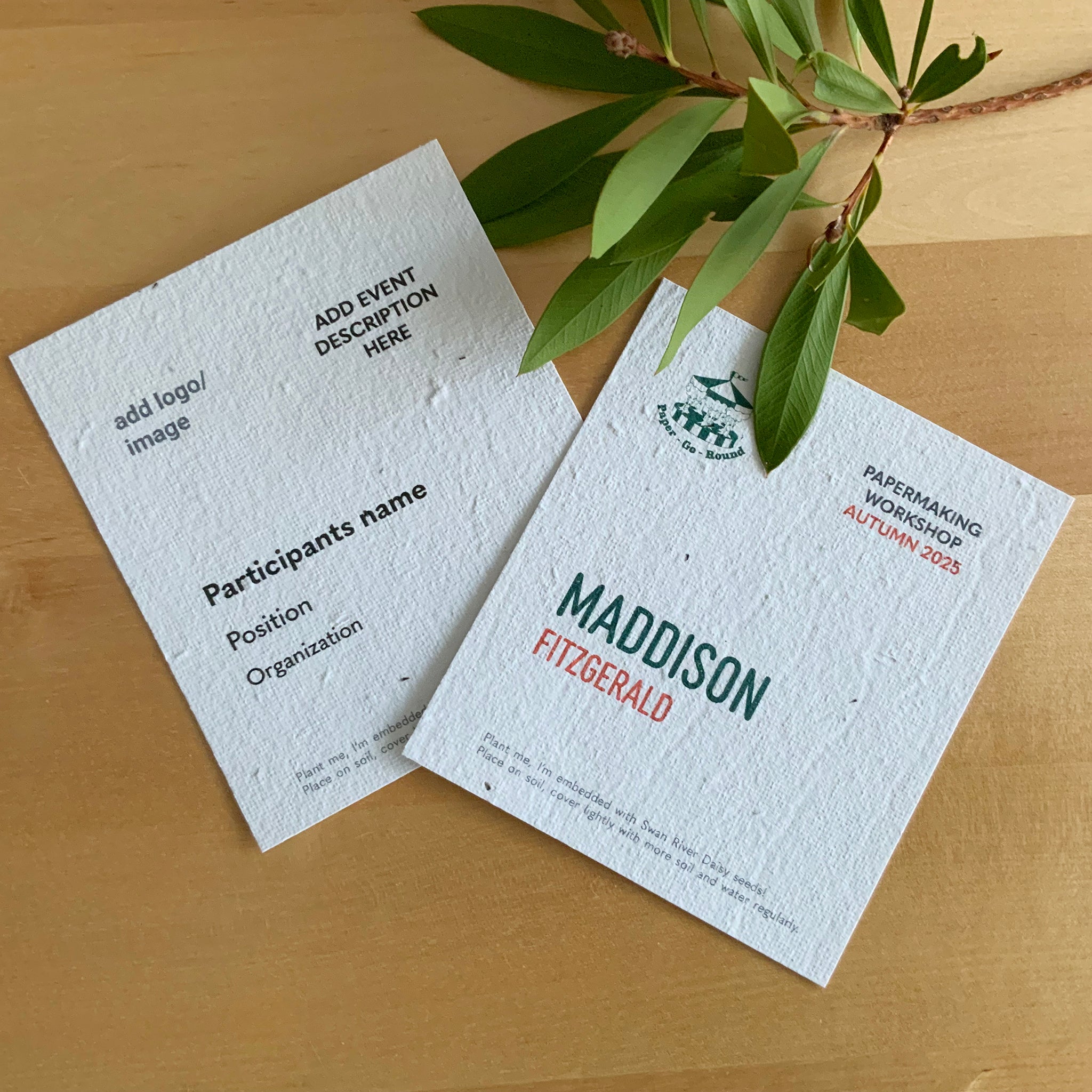 Why Your Next Corporate Event Deserves a Name Tag That Grows?