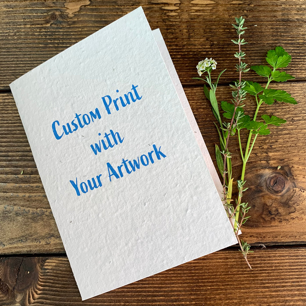 Custom Printed Folded Cards