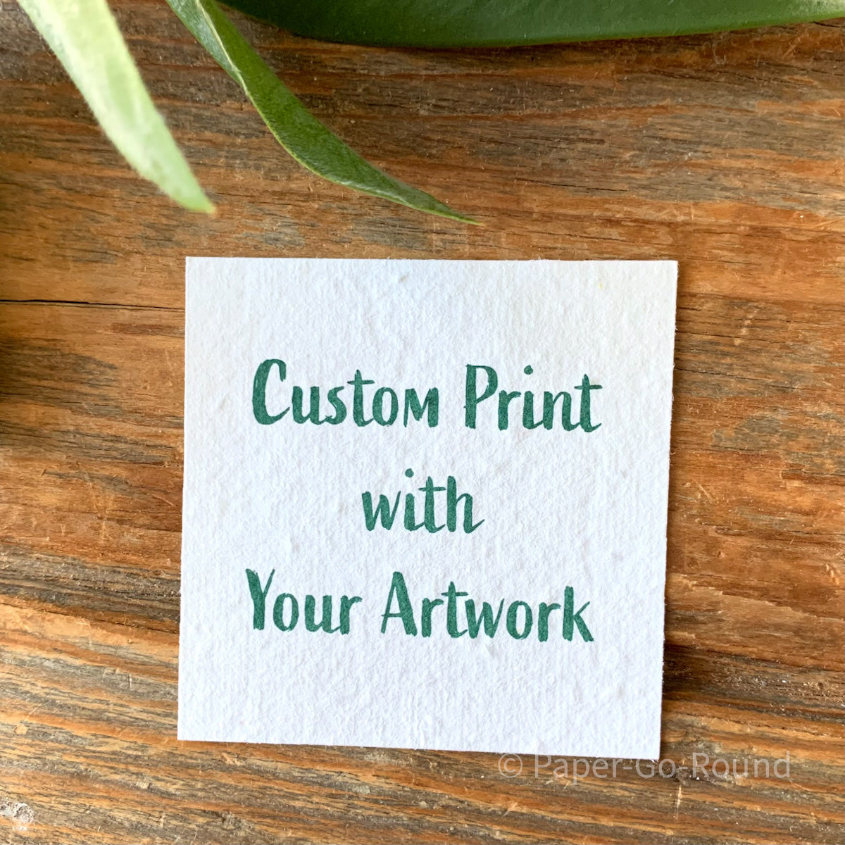 Small Square: Custom Print