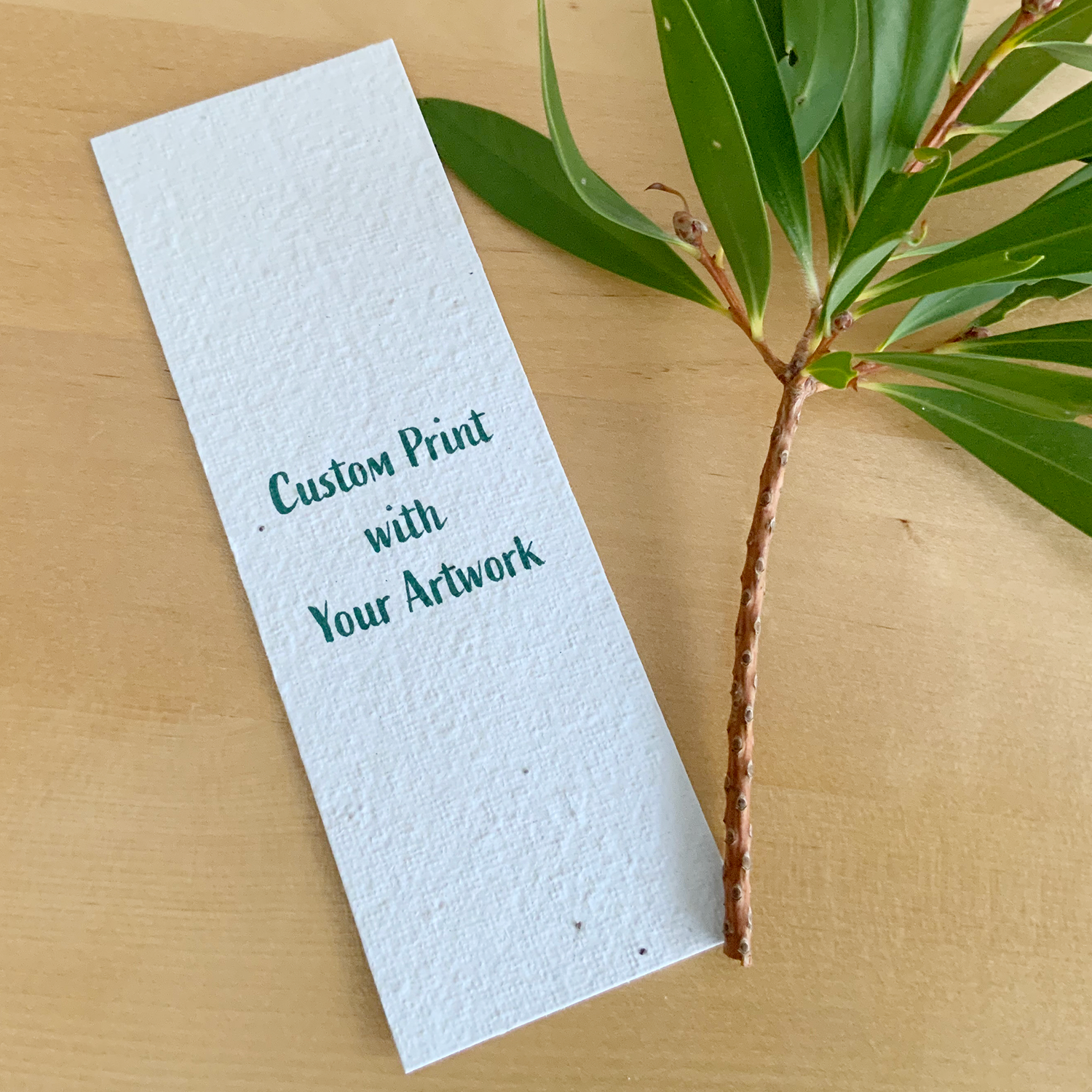 Small Bookmark: Custom Print