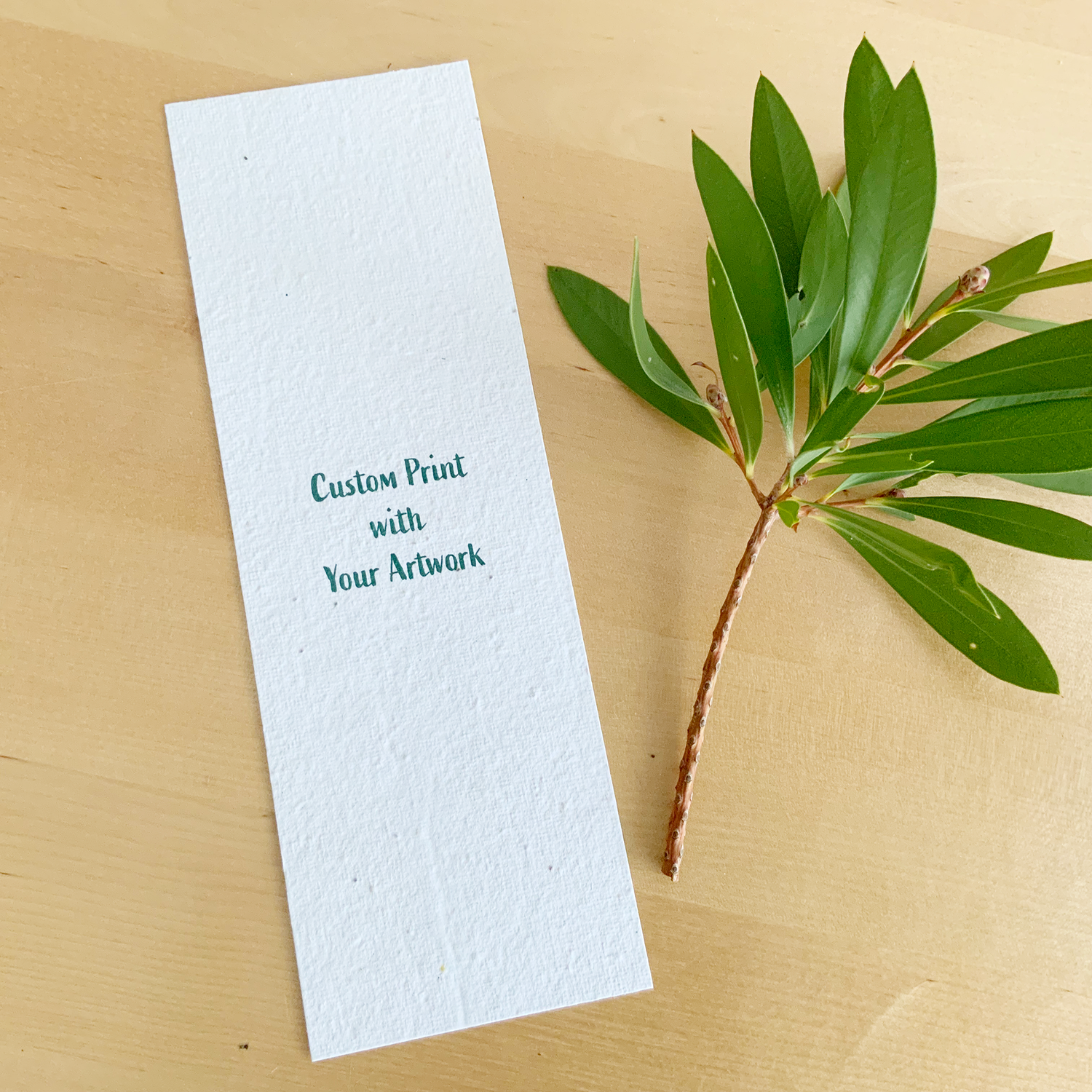 Large Bookmark: Custom Print