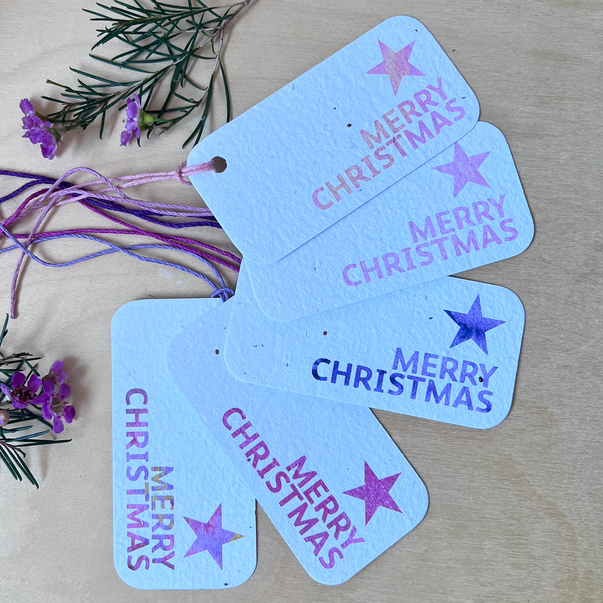 Merry Christmas Gift Tags - 10pk