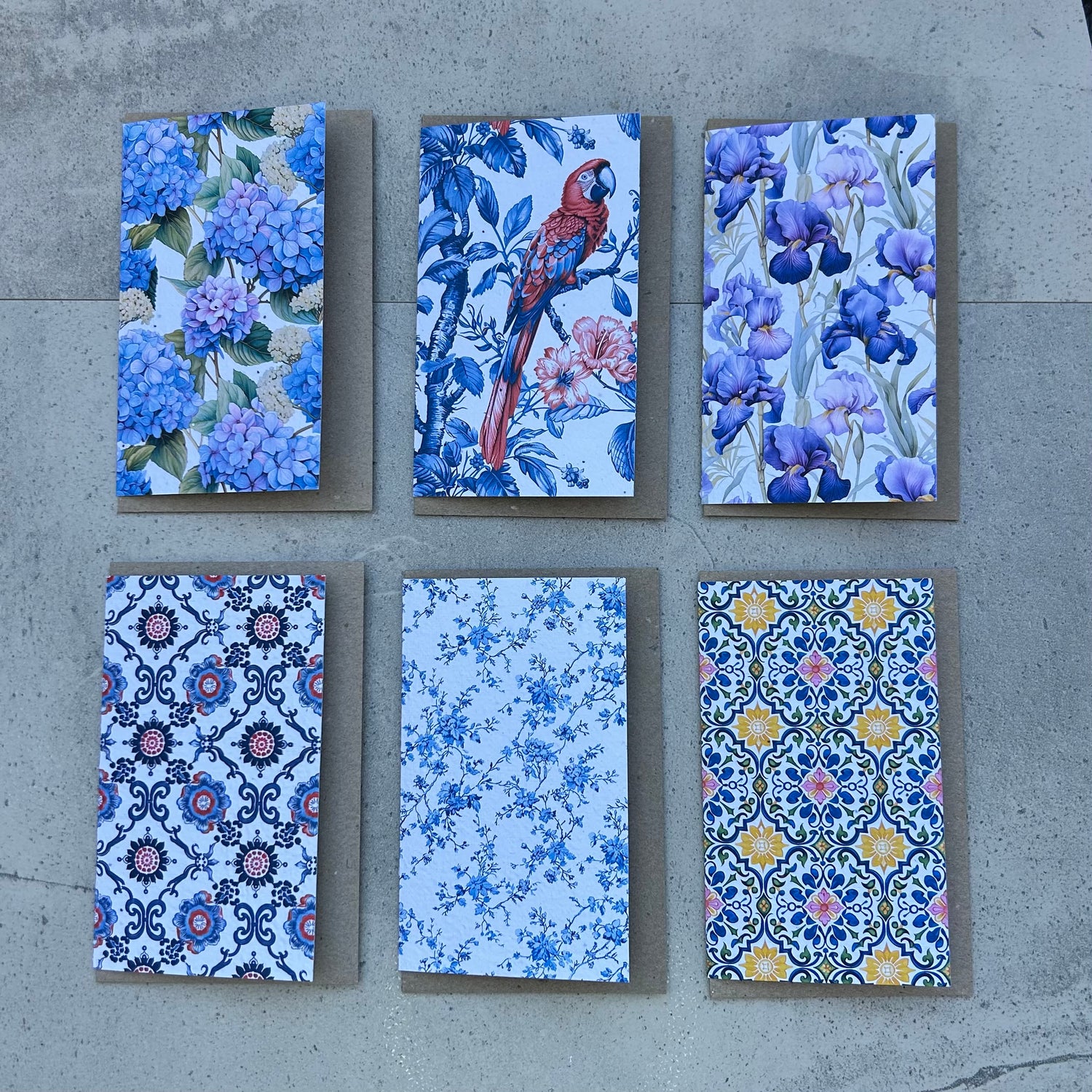 Patterned Floral All-Occasion Card Bundle (6 Pack)