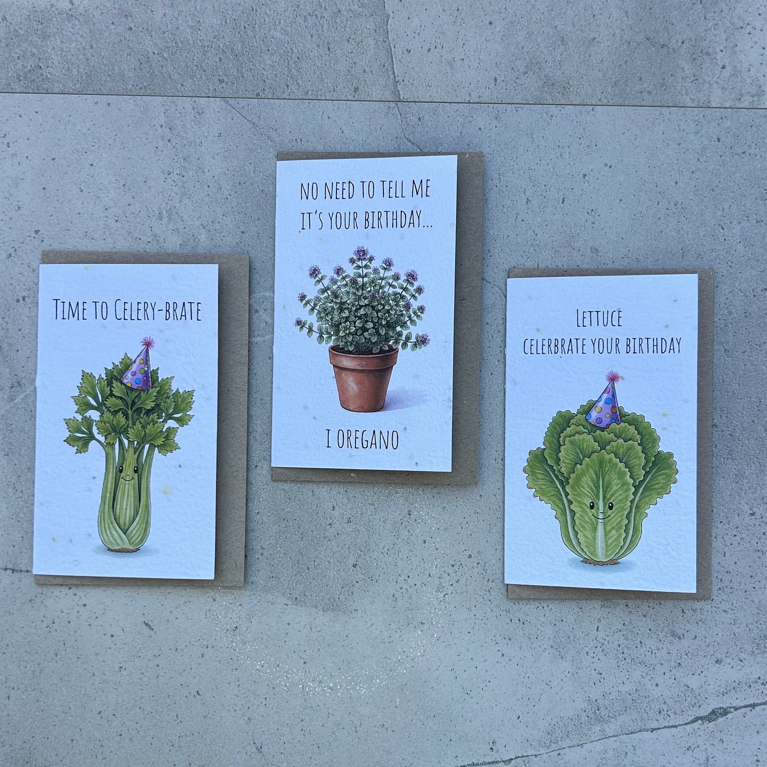 Funny Pun Birthday Card Bundle (3 Pack)