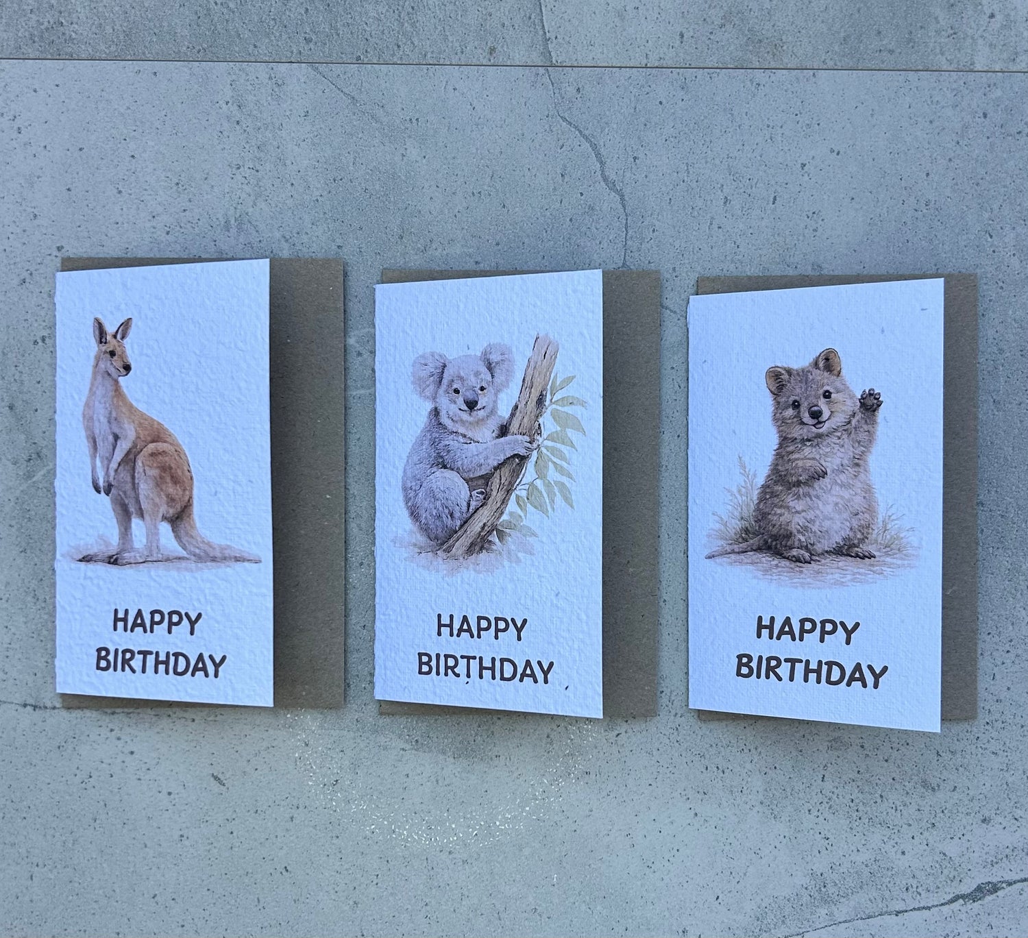 Aussie Animals Birthday Card Bundle (3 Pack)