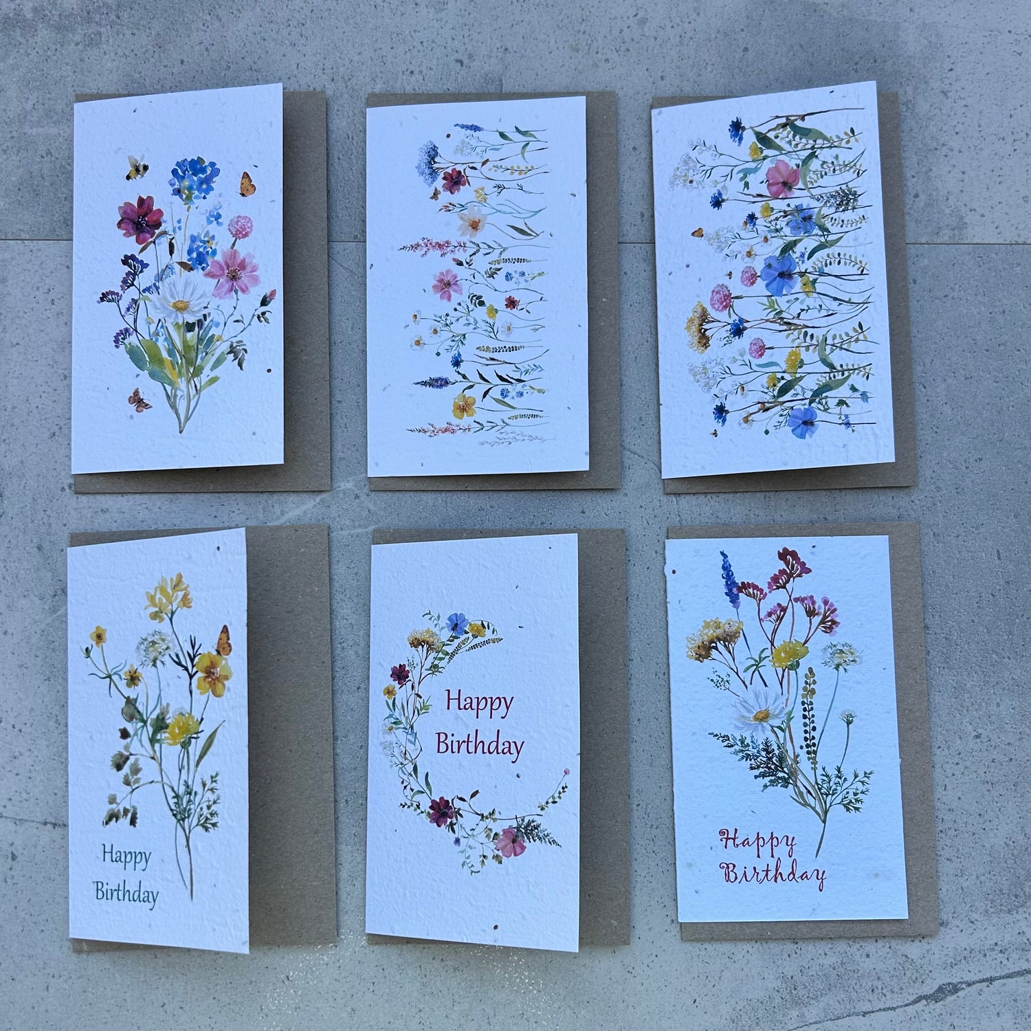 Floral Bunch Card Bundle (6 Pack)