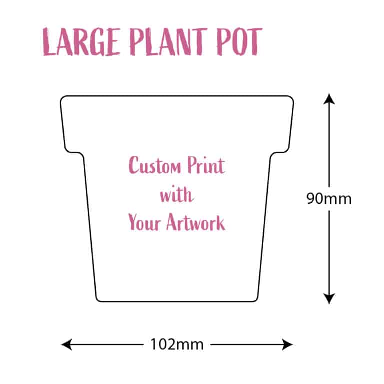 Plant Pot: Custom Print