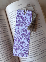 Seed paper bookmark with flower seeds