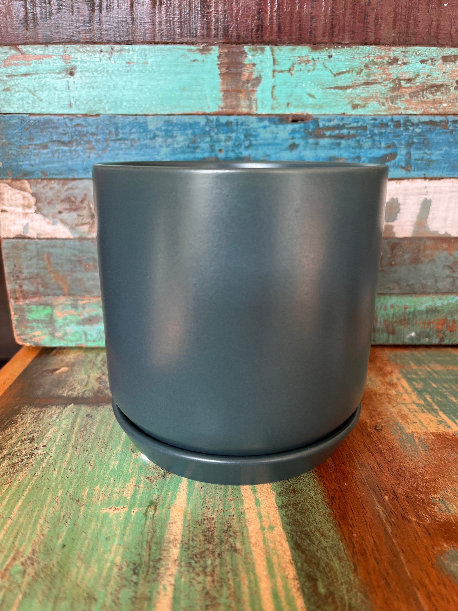 Plant Pot & Saucer 12cm